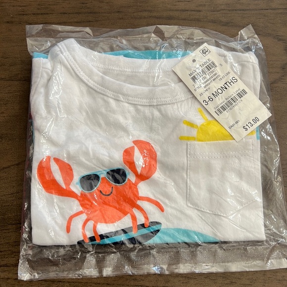 First Impressions Other - NWT First Impressions Crab Shirt